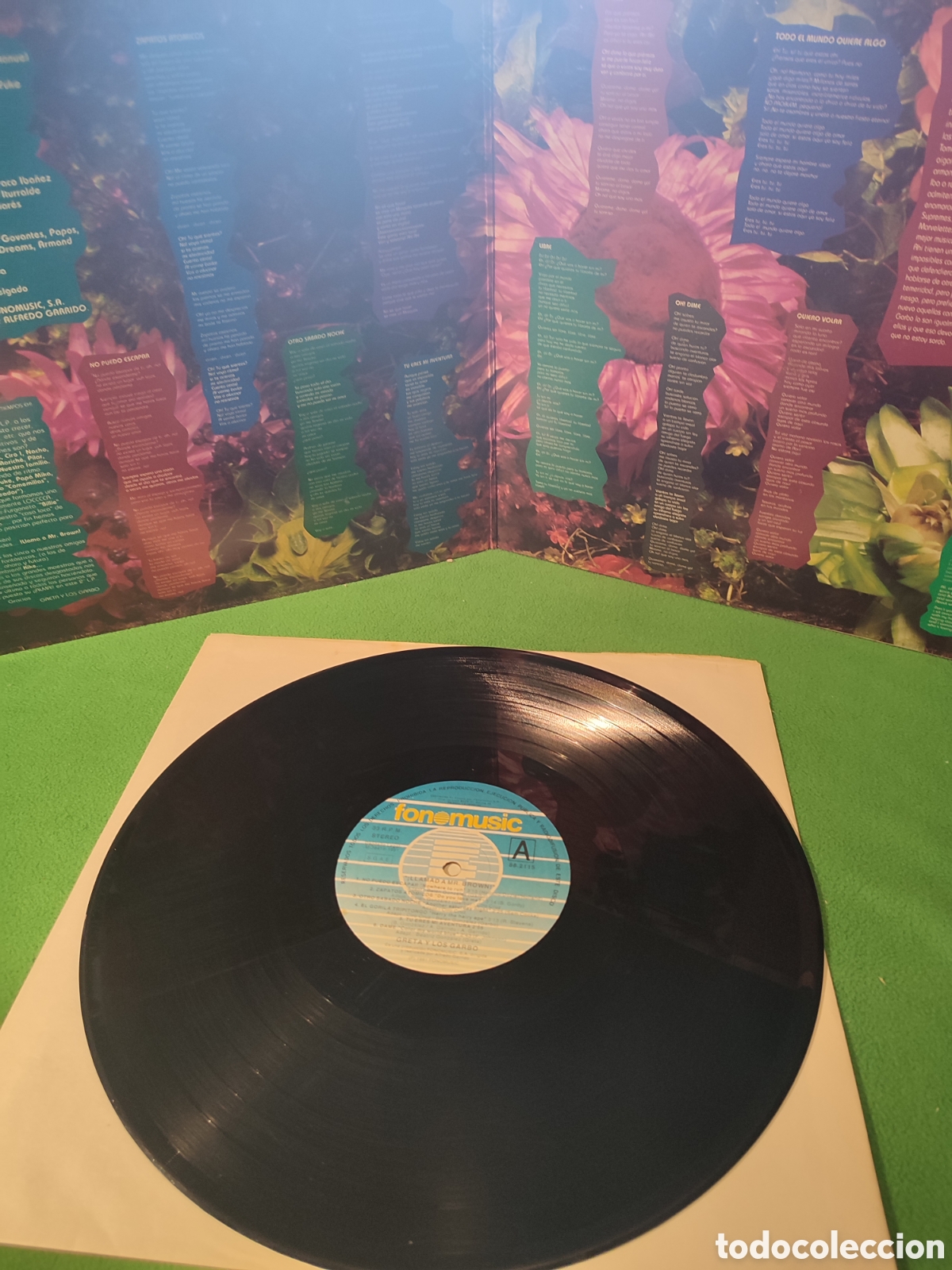 Discos de vinilo: Greta y Los Garbo - ! Llamad a Mr. Brown - Foto 2