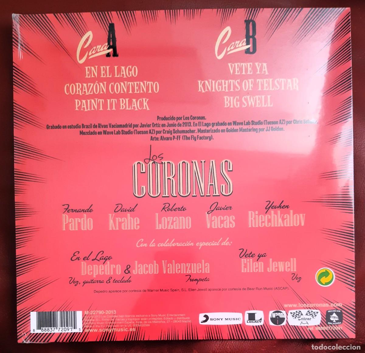 Discos de vinilo: LOS CORONAS - EL EXTRA&Ntilde;O VIAJE VINILO 10&rdquo; - Foto 2