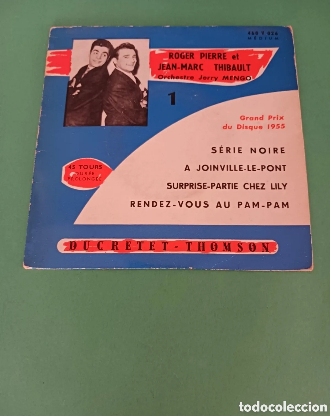 Discos de vinilo: Roger Pierre et Jean-Marc Thibault. Single. - Foto 4
