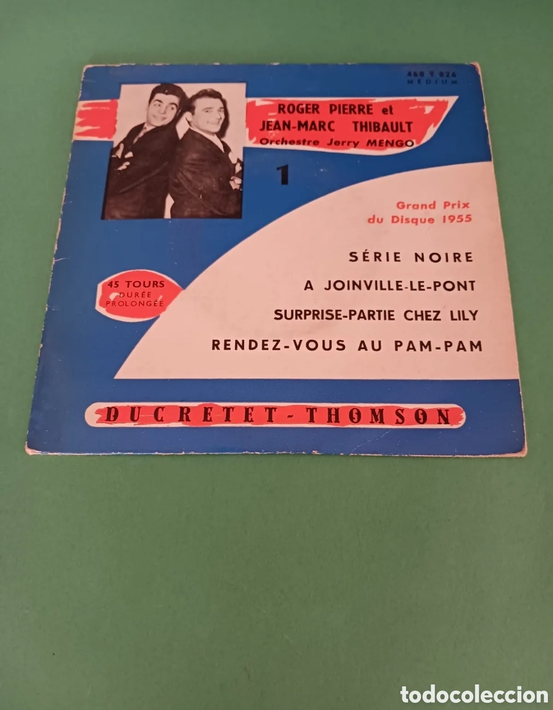 Discos de vinilo: Roger Pierre et Jean-Marc Thibault. Single. - Foto 1