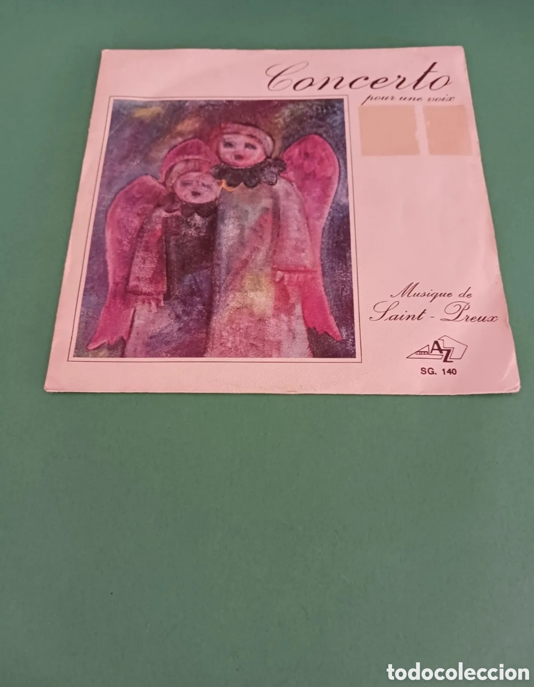Discos de vinilo: Concerto pour une voix. Single. - Foto 1