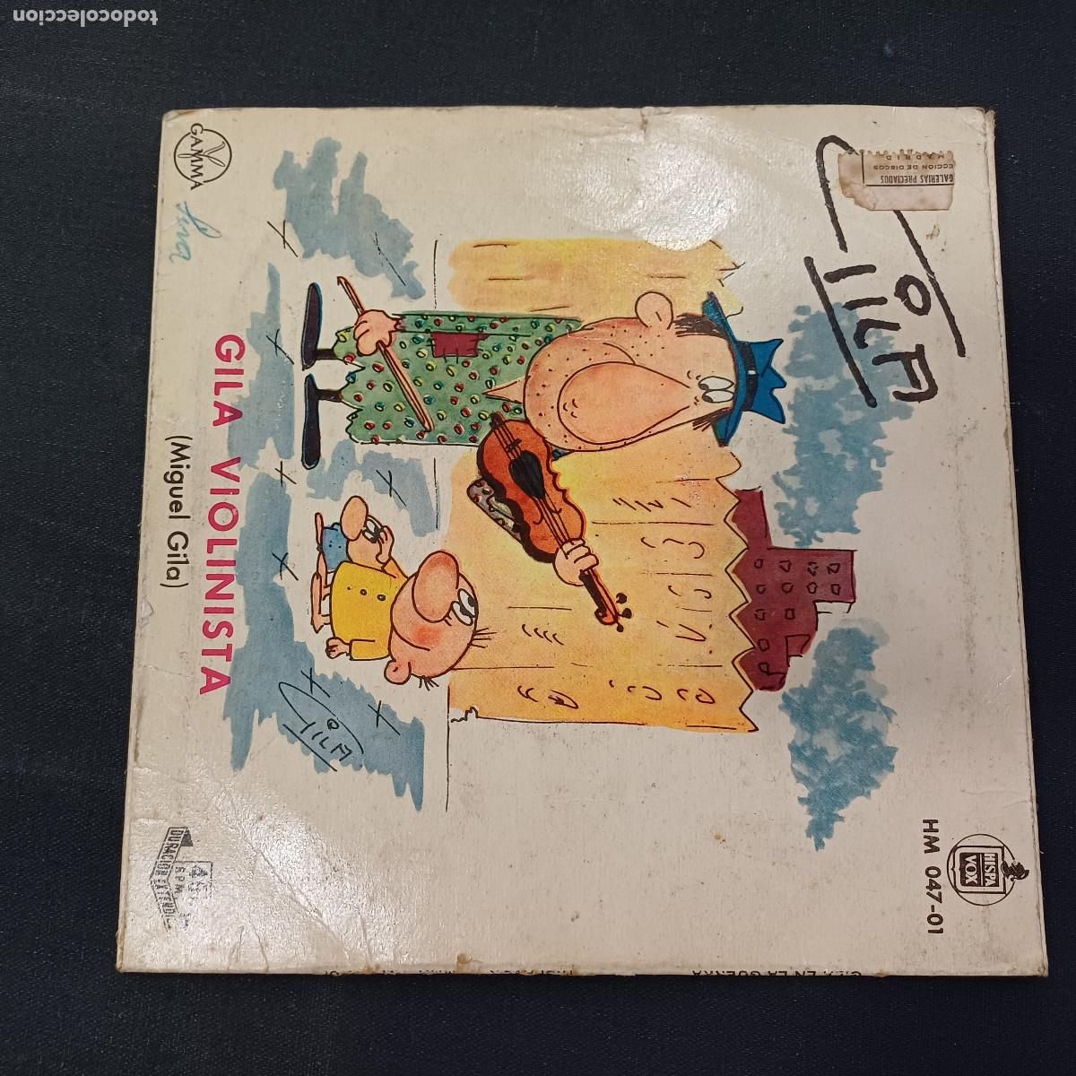 Discos de vinilo: GILA EN LA GUERRA/SINGLE. - Foto 3