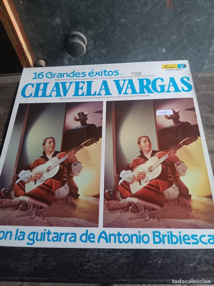 Discos de vinilo: 16 grandes exitos chavela vargas - Foto 1