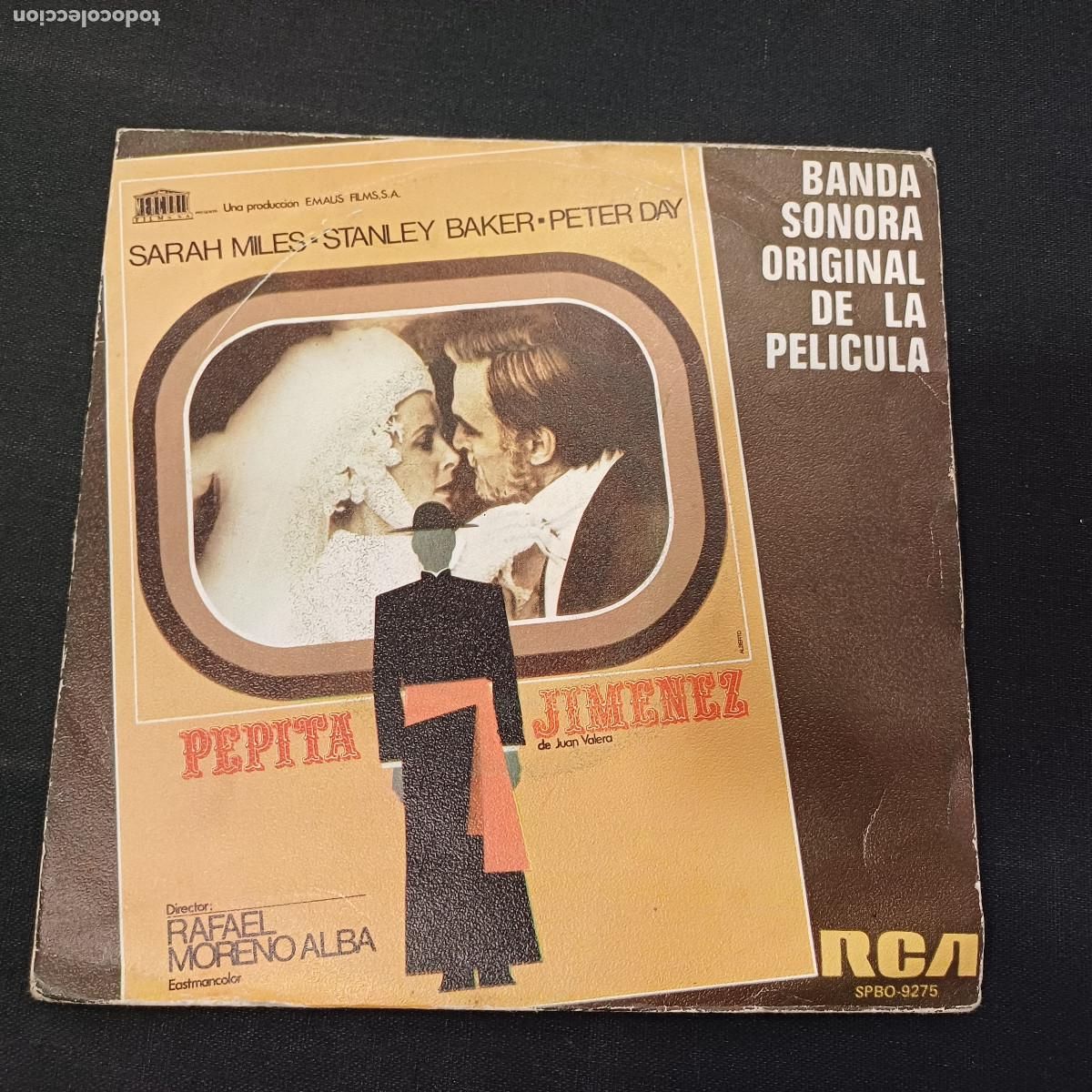 Discos de vinilo: PEPITA JIMENEZ/SINGLE BANDA SONORA. - Foto 1