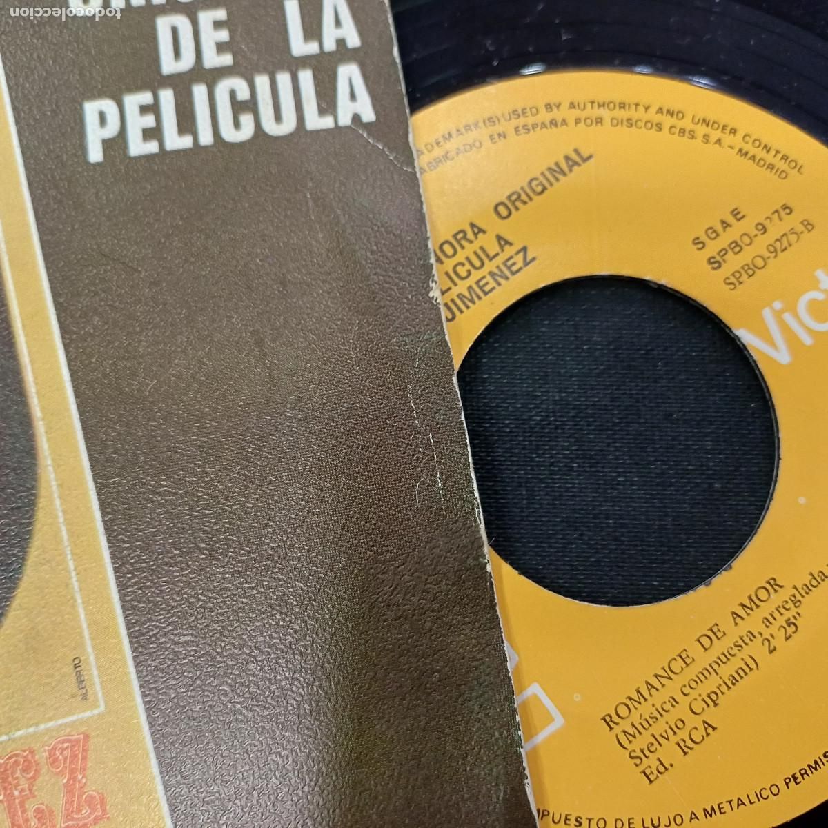 Discos de vinilo: PEPITA JIMENEZ/SINGLE BANDA SONORA. - Foto 2
