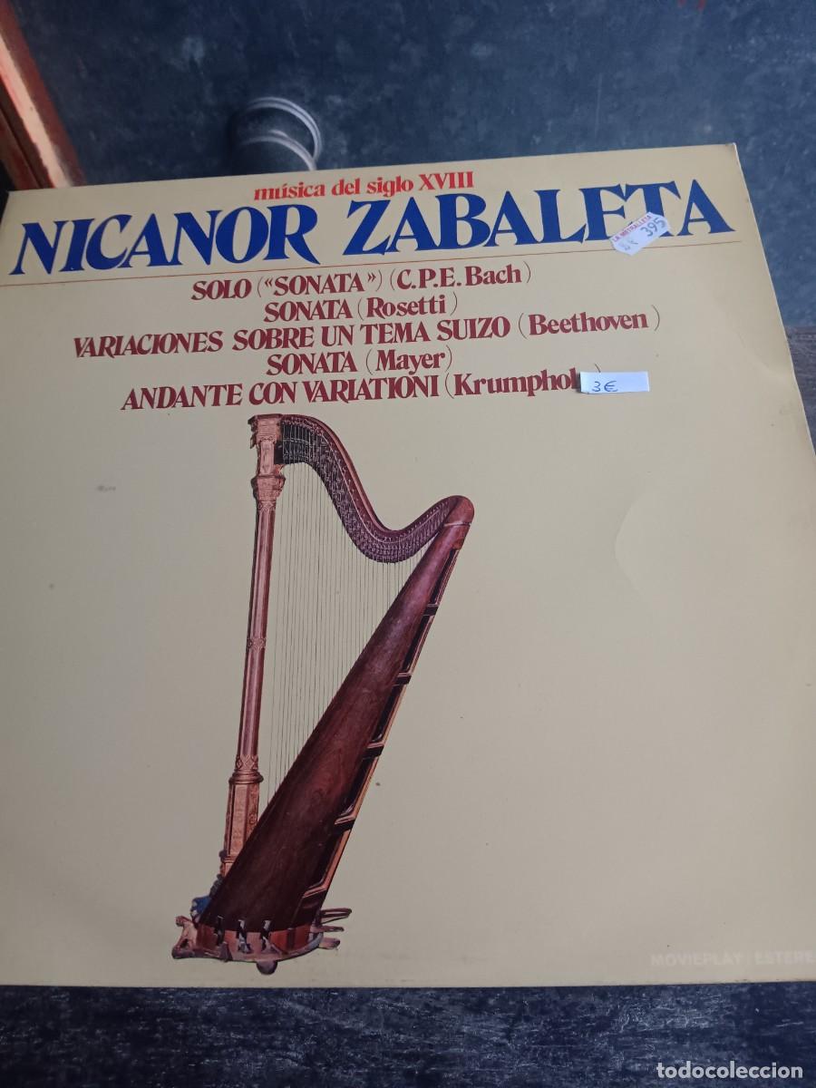 Discos de vinilo: Nicanor zabaleta lp vinilo - Foto 1