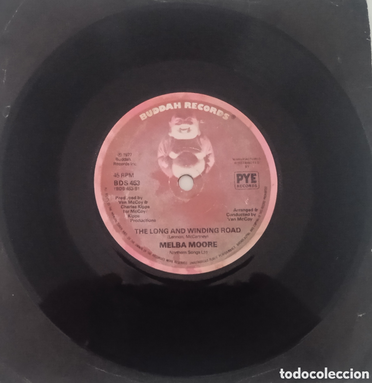 Discos de vinilo: MELBA MOORE - The greatest feeling (1977) single - Foto 4