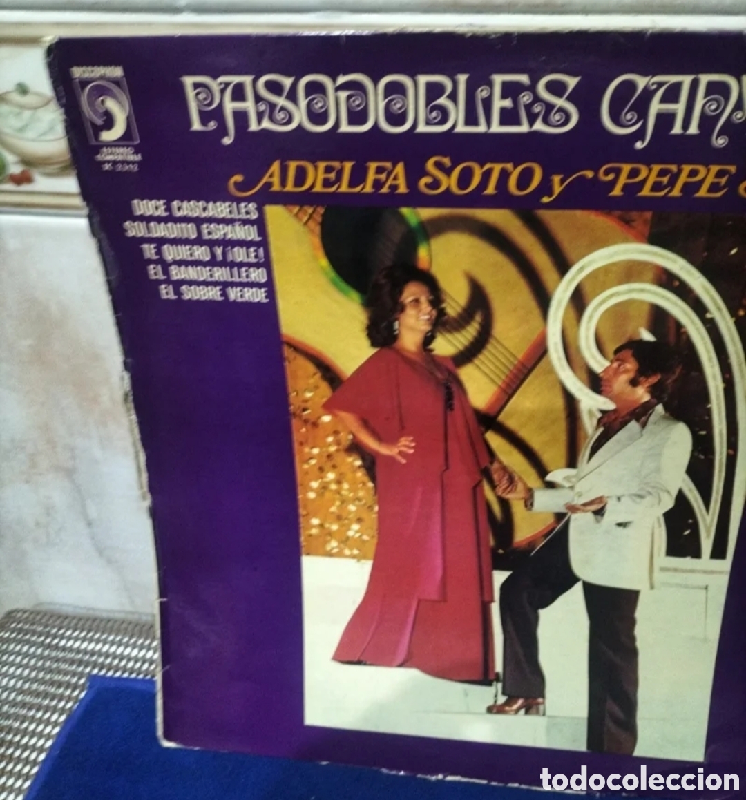 Discos de vinilo: Disco en vinilo de pasadobles - Foto 2