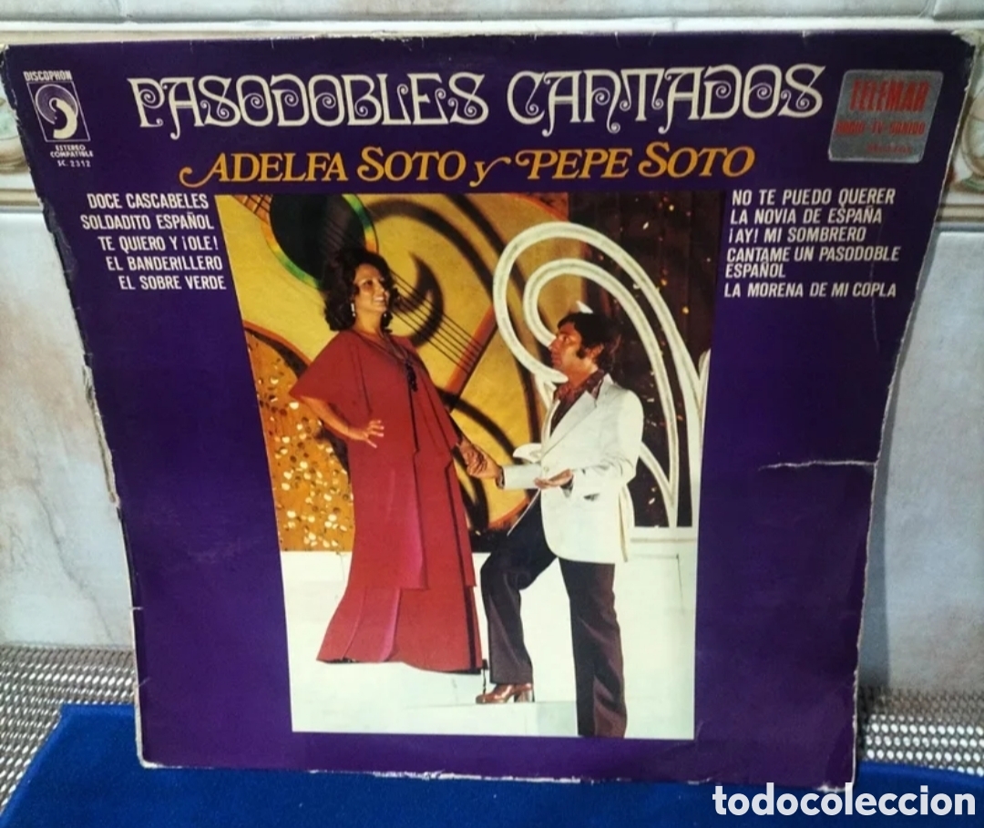 Discos de vinilo: Disco en vinilo de pasadobles - Foto 1