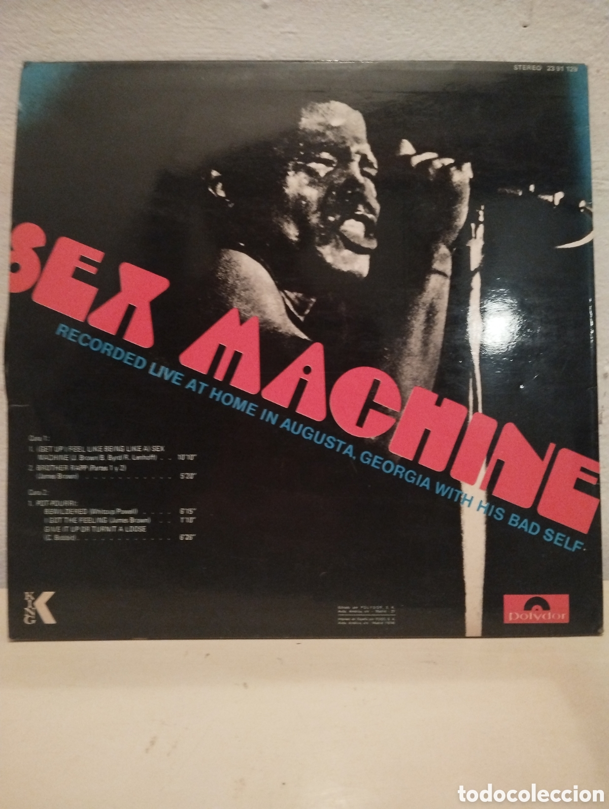 Discos de vinilo: JAMES BROWN, SEX MACHINE - Foto 2