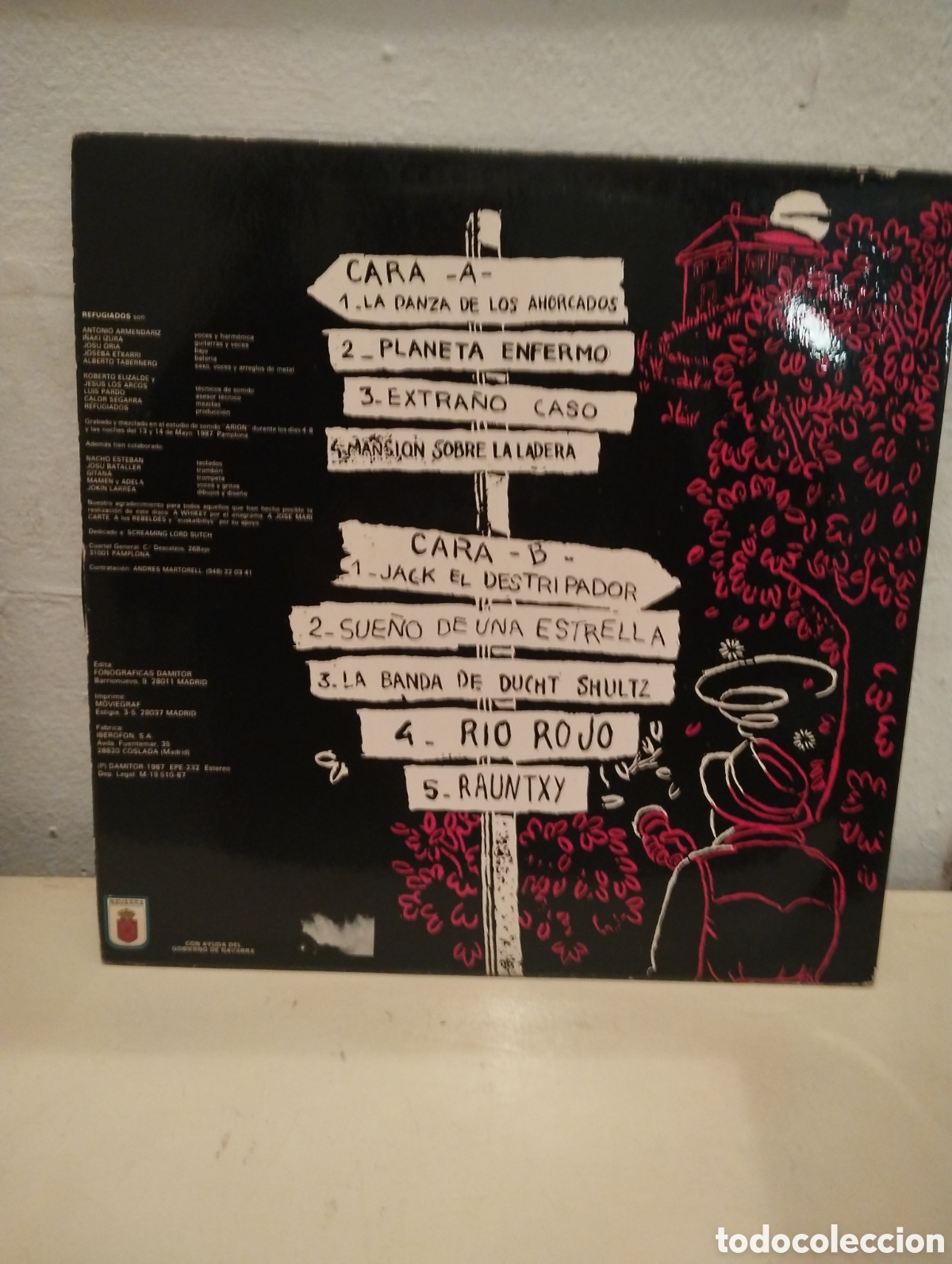 Discos de vinilo: REFUGIADOS , LAS NOCHES DEL EXILIO - Foto 2