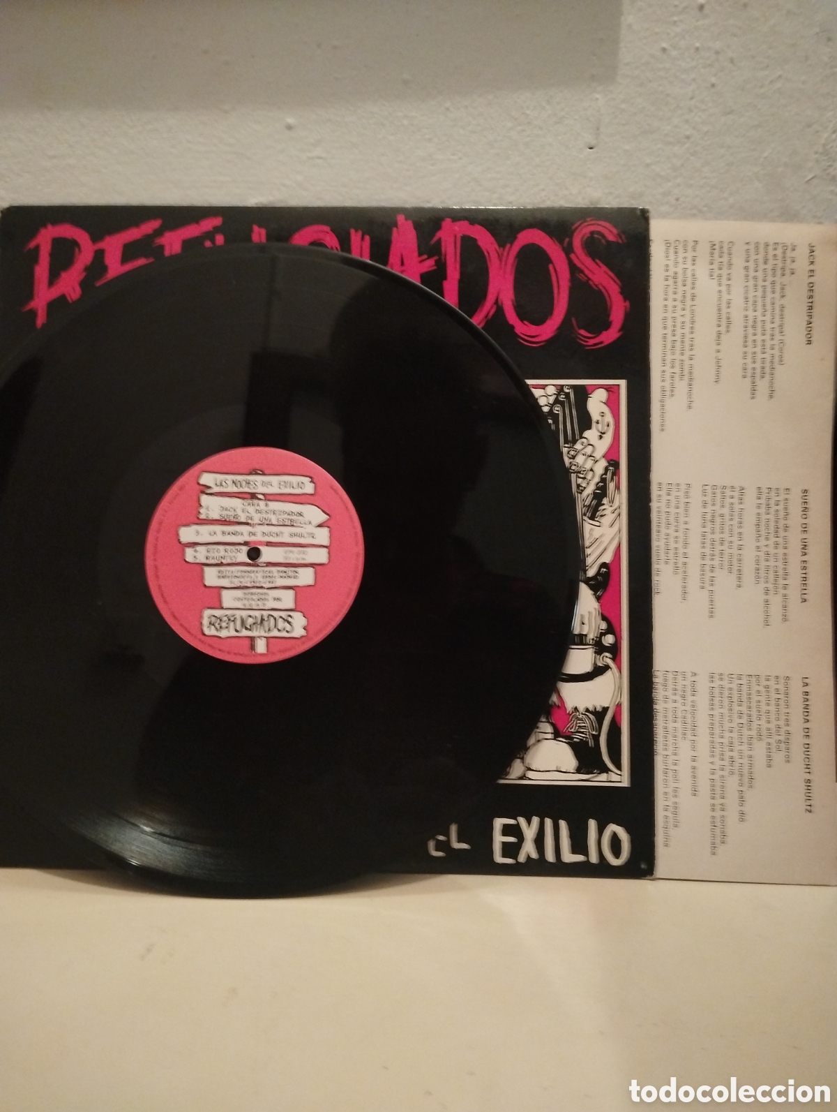 Discos de vinilo: REFUGIADOS , LAS NOCHES DEL EXILIO - Foto 3