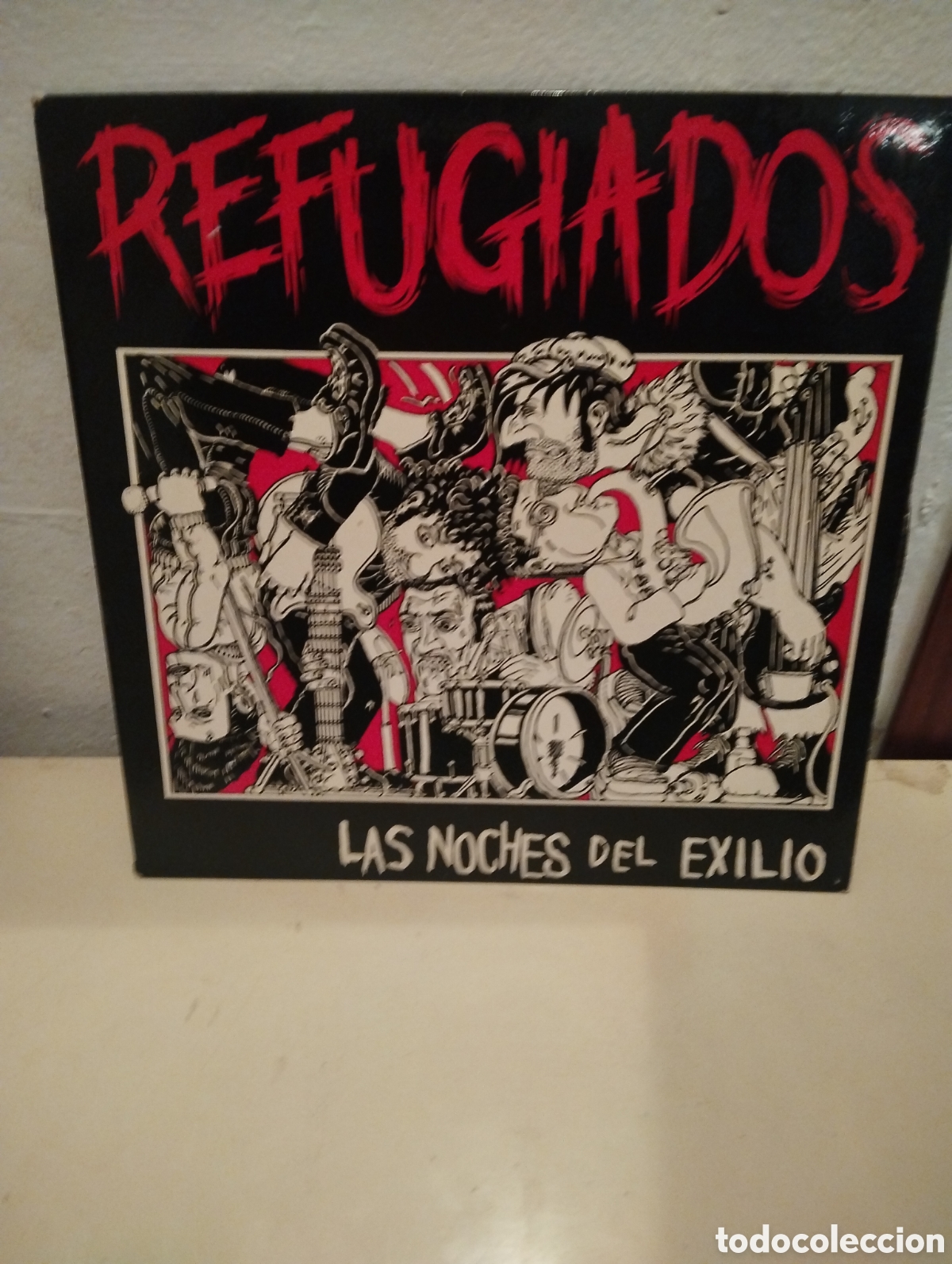 Discos de vinilo: REFUGIADOS , LAS NOCHES DEL EXILIO - Foto 1