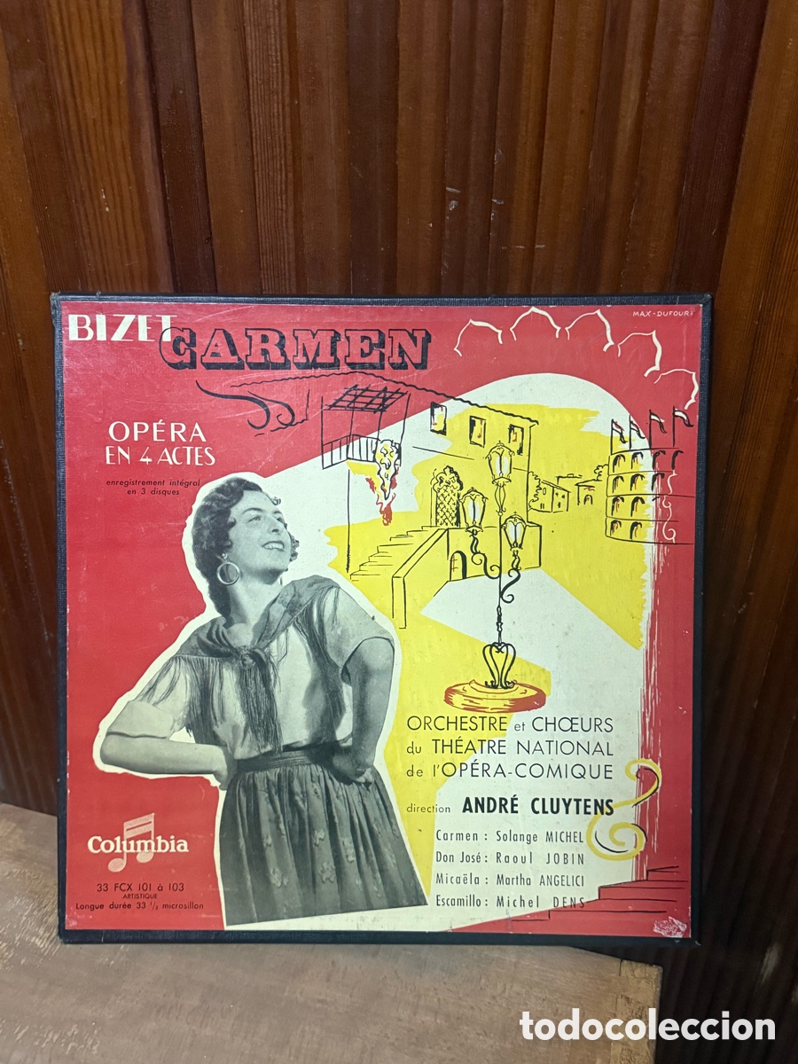 Discos de vinilo: Carmen. Bizet. Discos vinilo - Foto 1