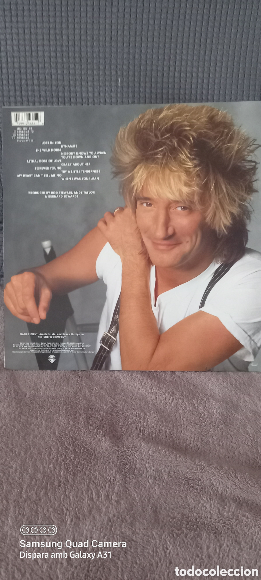 Discos de vinilo: Disco vinilo LP Rod stewart - Foto 2