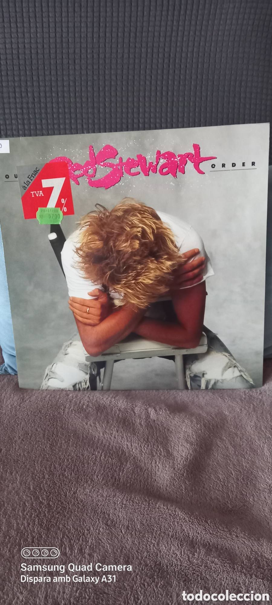 Discos de vinilo: Disco vinilo LP Rod stewart - Foto 1