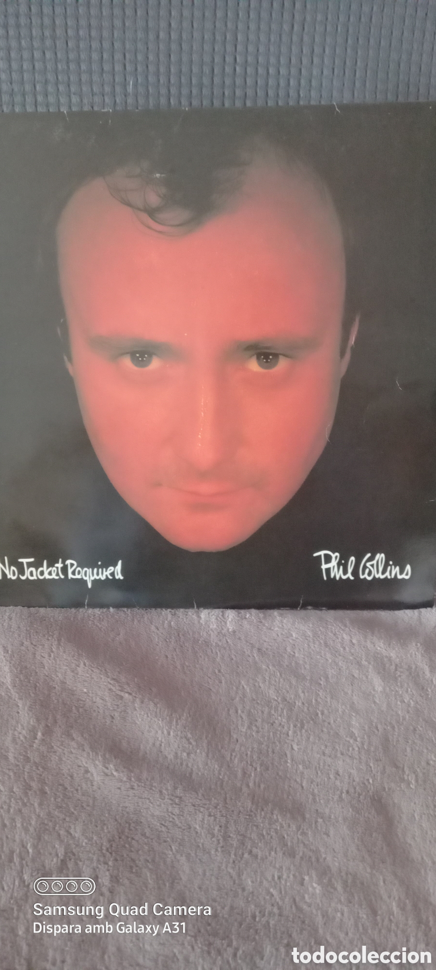 Discos de vinilo: Disco vinilo LP Phil collins no jacket required - Foto 1