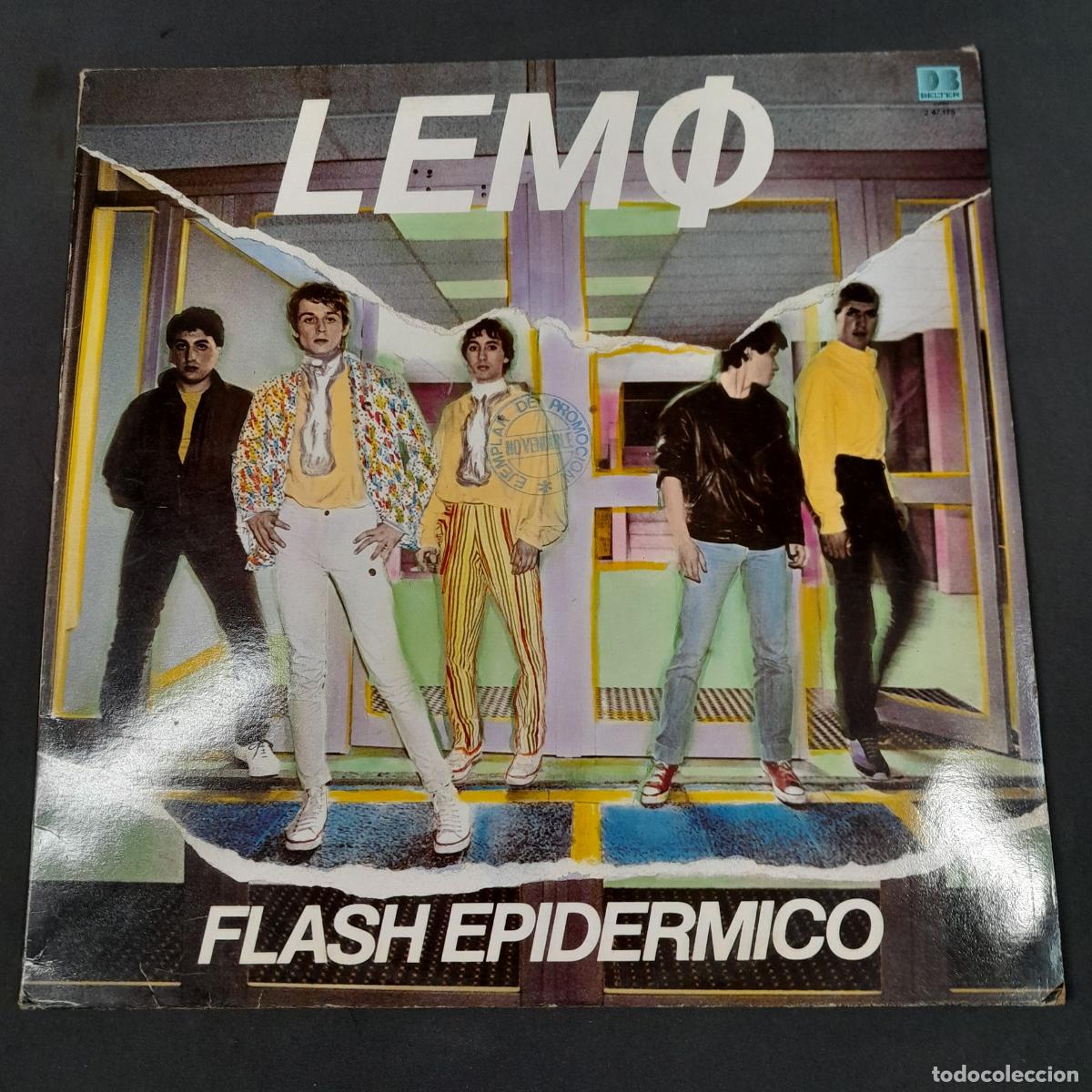 Discos de vinilo: D-705. LP DISCO DE VINILO. LEM&Oslash;. FLASH EPIDERMICO. DB BELTER. - Foto 2