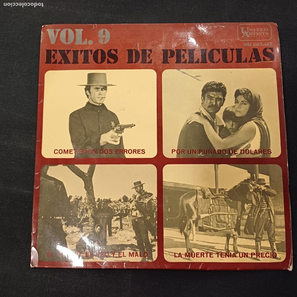 Discos de vinilo: EXITOS DE PELICULAS VOL.9/SINGLE BANDA SONORA. - Foto 1