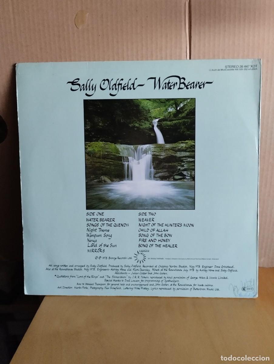Discos de vinilo: SALLY OLDFIELD ----WATER BEARER - Foto 2