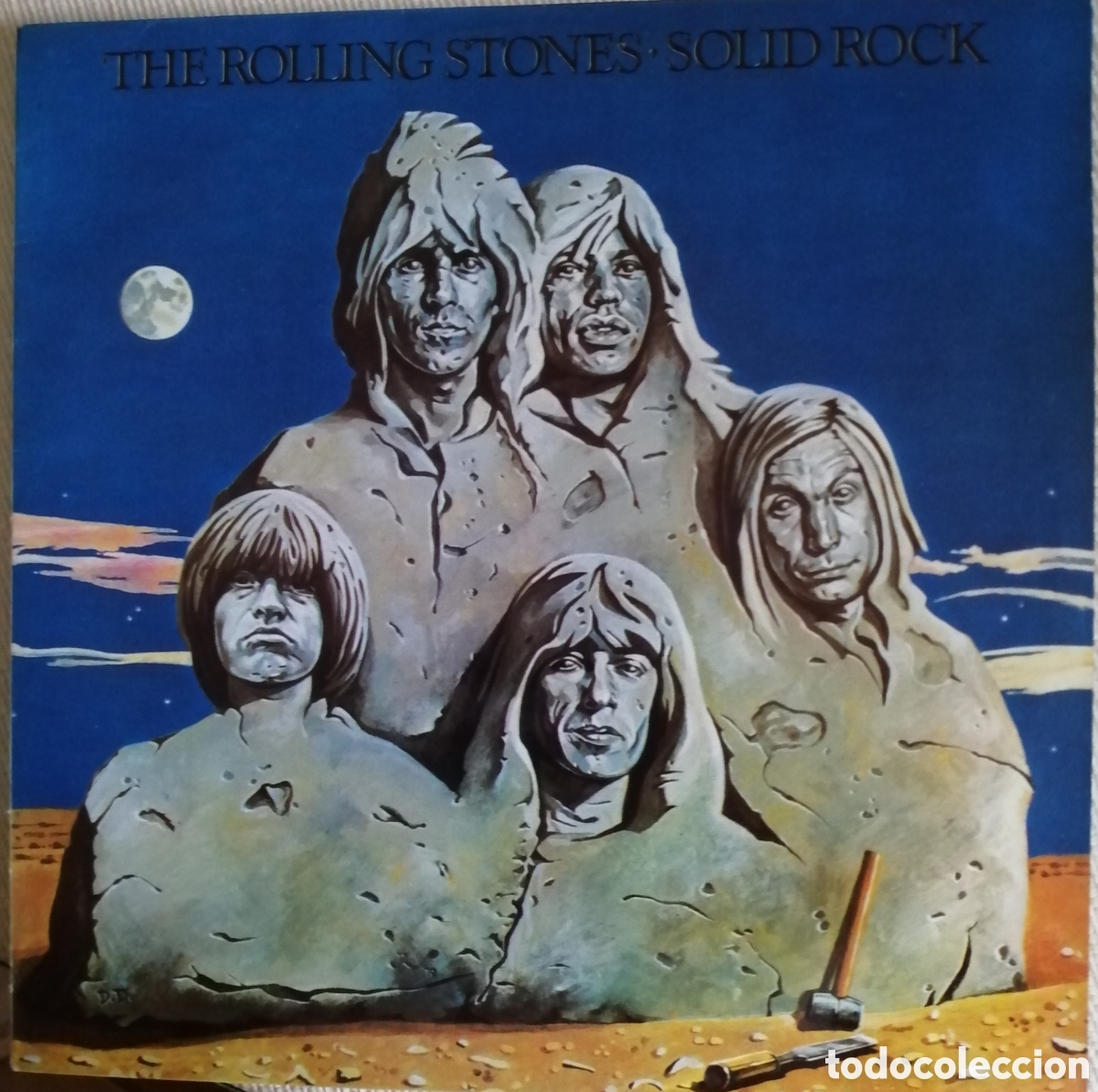 Discos de vinilo: The Rolling Stones - Solid Rock (Decca Spain) / ROCK BLUES - Foto 1