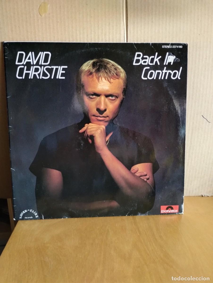 Discos de vinilo: DAVID CHRISTIE ---- BACK IN CONTROL - Foto 1