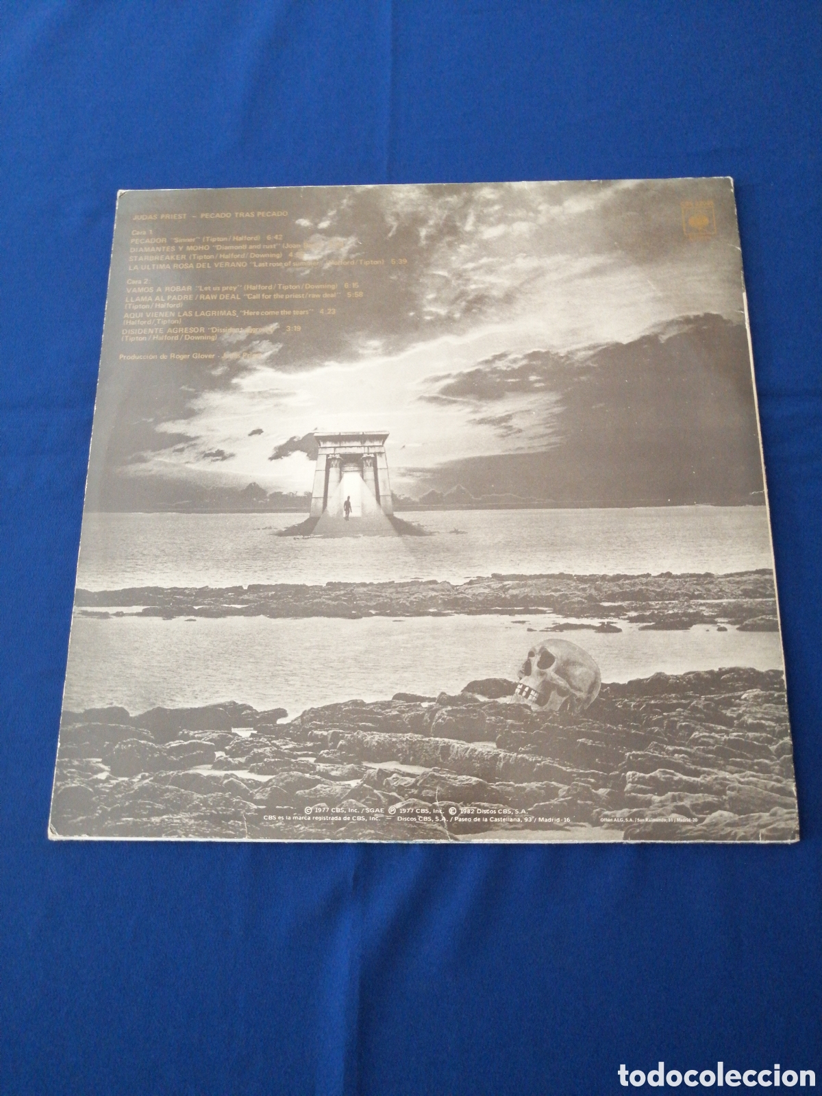 Discos de vinilo: JUDAS PRIEST - PECADO TRAS PECADO 1977 - Foto 2