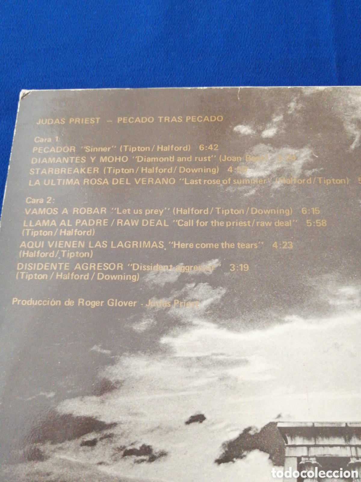 Discos de vinilo: JUDAS PRIEST - PECADO TRAS PECADO 1977 - Foto 3