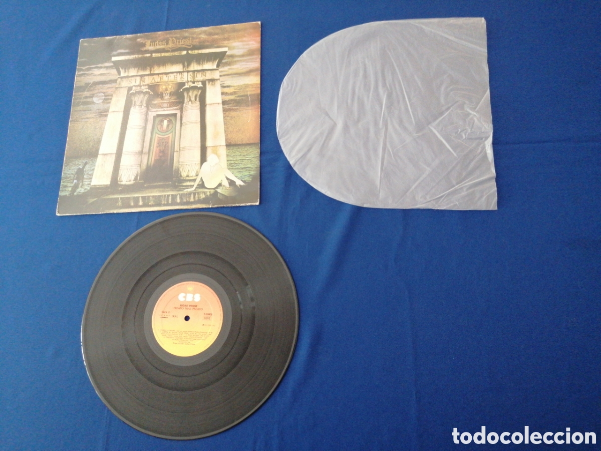 Discos de vinilo: JUDAS PRIEST - PECADO TRAS PECADO 1977 - Foto 9