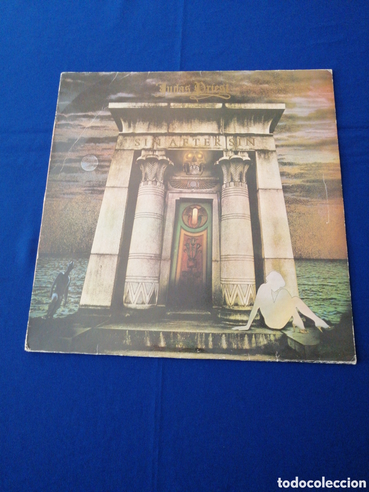 Discos de vinilo: JUDAS PRIEST - PECADO TRAS PECADO 1977 - Foto 1