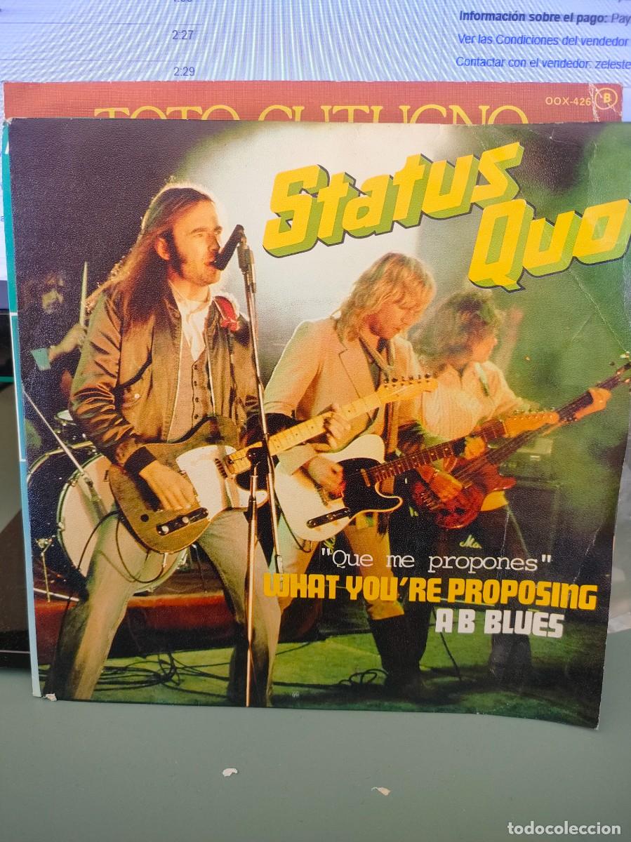 Discos de vinilo: Status Quo. What you,re proposing - Foto 1