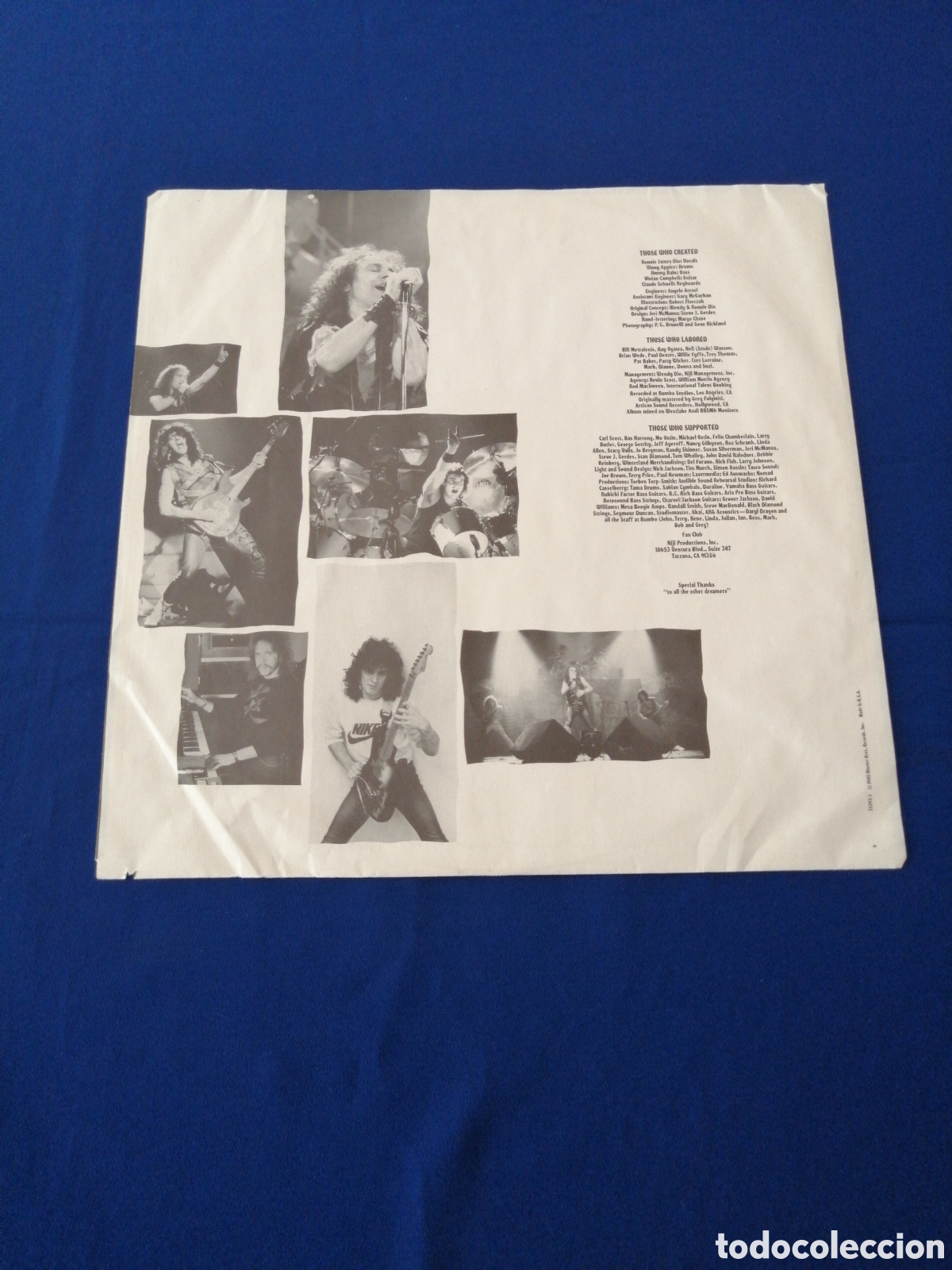 Discos de vinilo: DIO - SACRED HEART 1985 WARNER BROS. - Foto 9