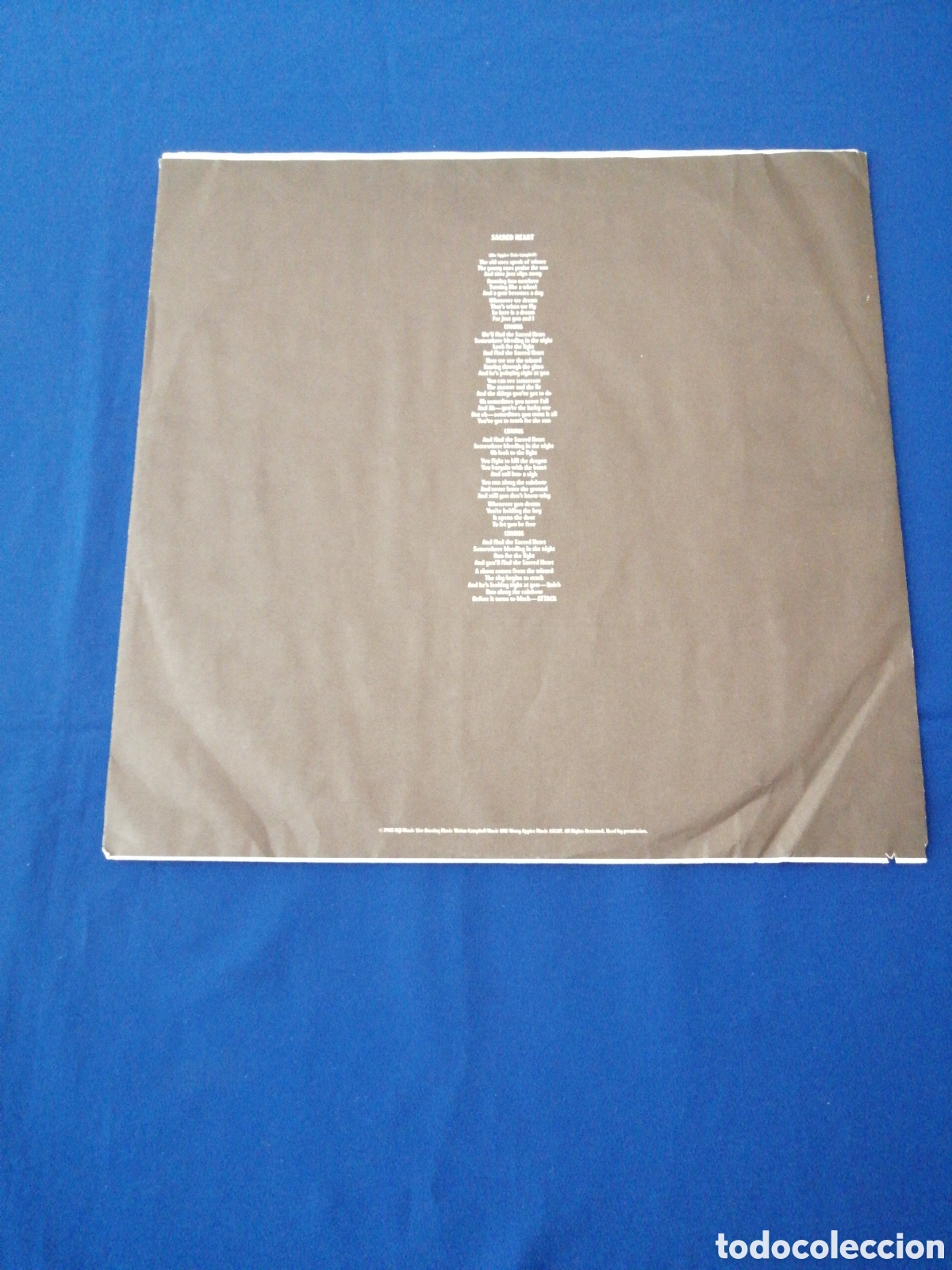 Discos de vinilo: DIO - SACRED HEART 1985 WARNER BROS. - Foto 12