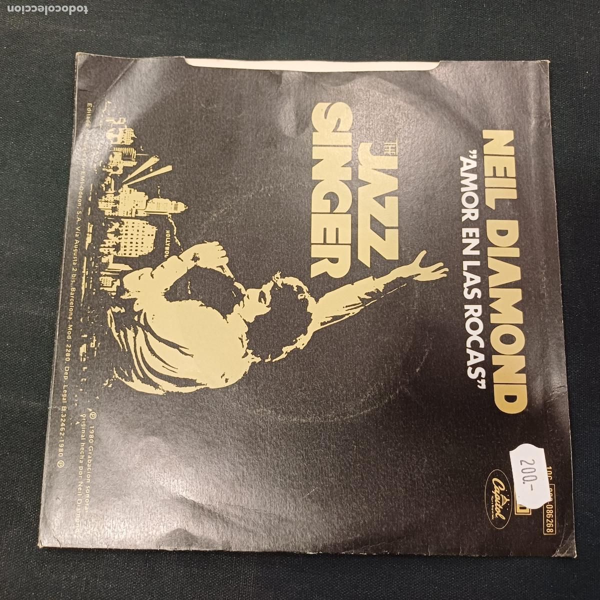 Discos de vinilo: NEIL DIAMOND/THE JAZZ SINGER. - Foto 3