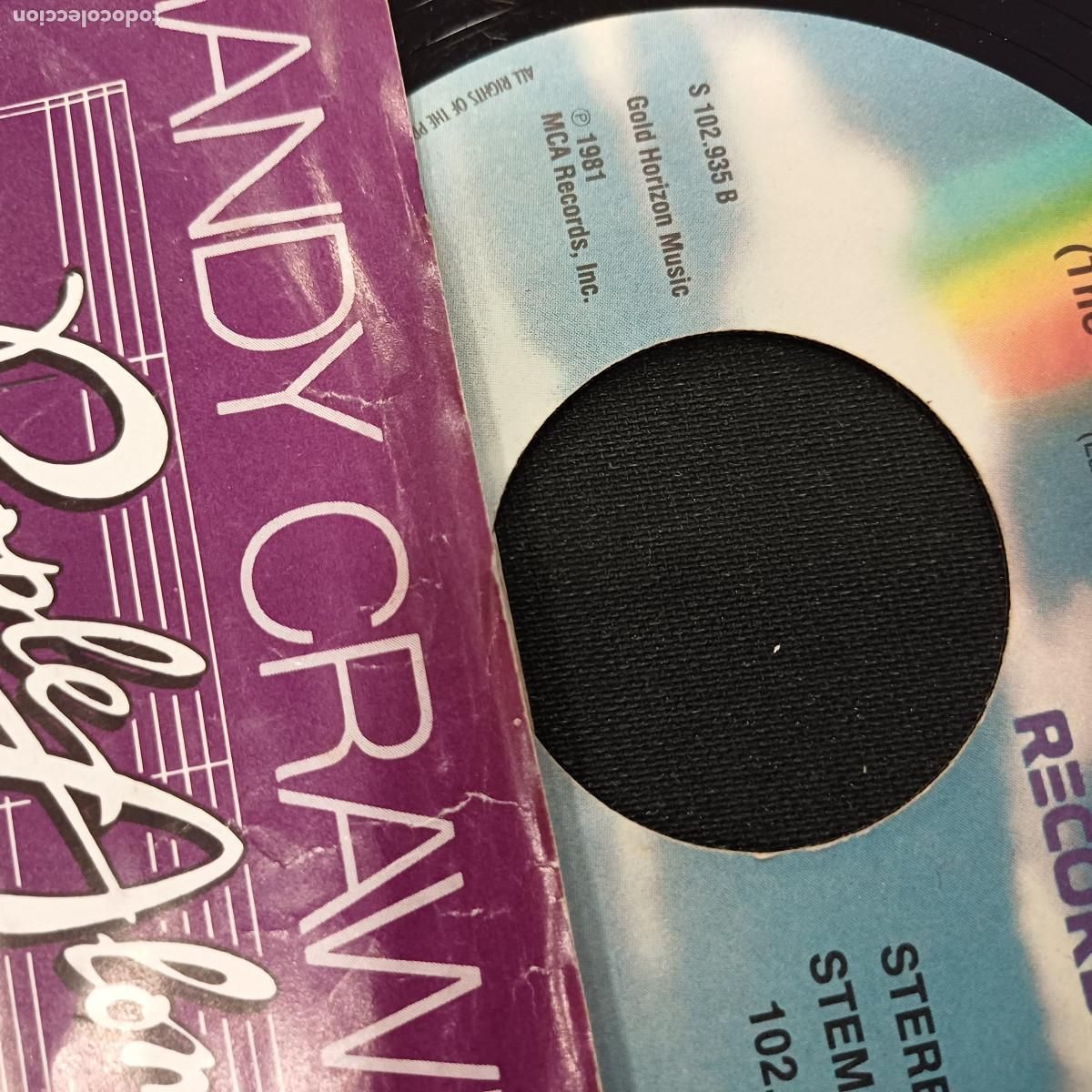 Discos de vinilo: RANDY CRAWFORD/SINGLE DE LA PELICULA THE COMPETITION. - Foto 2