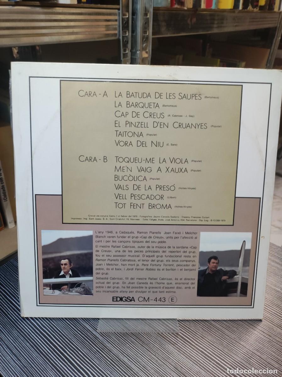 Discos de vinilo: Grup Cap De Creus &ndash; Can&ccedil;ons De Cadaqu&eacute;s - Foto 2
