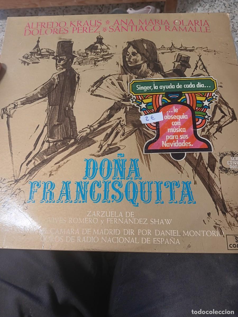 Discos de vinilo: Do&ntilde;a francisquita vinilo - Foto 1