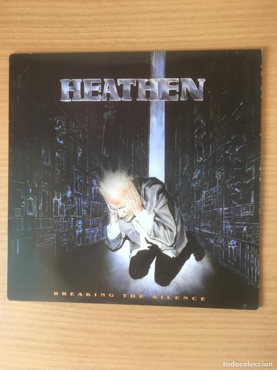 Discos de vinilo: HEATHEN-BREAKING THE SILENCE - Foto 1