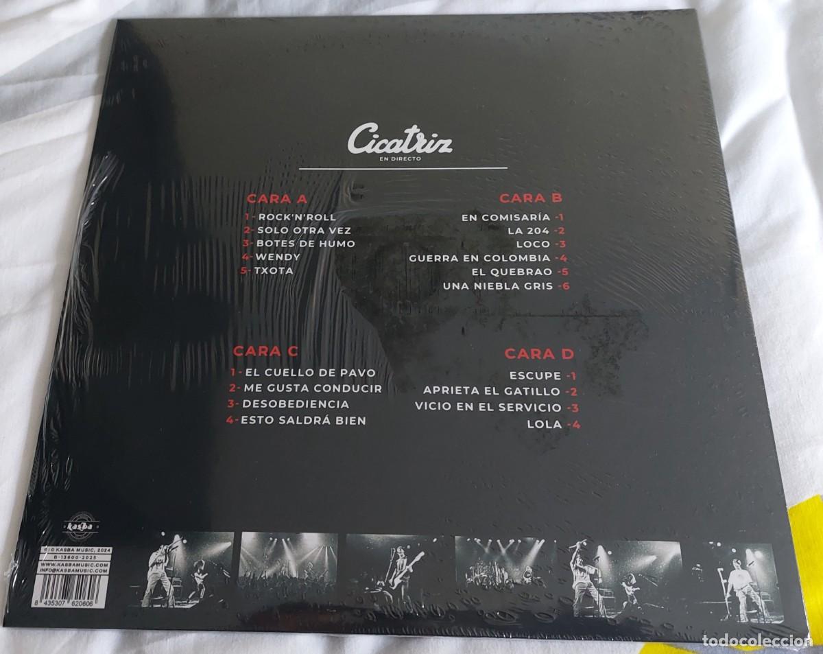 Discos de vinilo: Cicatriz En Directo Vinilo Lp - Foto 2