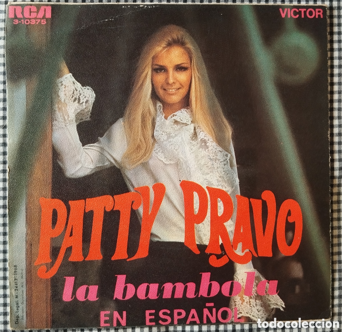 Discos de vinilo: Patty Pravo - la bambola en espa&ntilde;ol - single - Foto 2