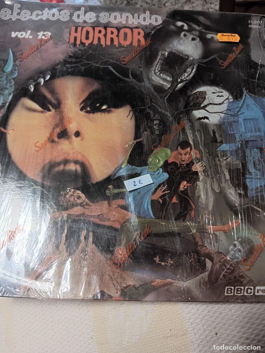 Discos de vinilo: Efectos de sonido horror - Foto 1