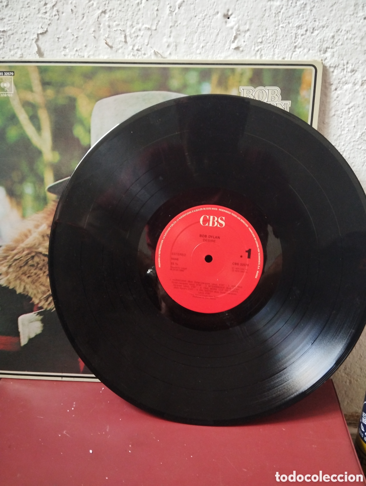 Discos de vinilo: ALBUM DE BOB DYLAN . DESIRE - Foto 3