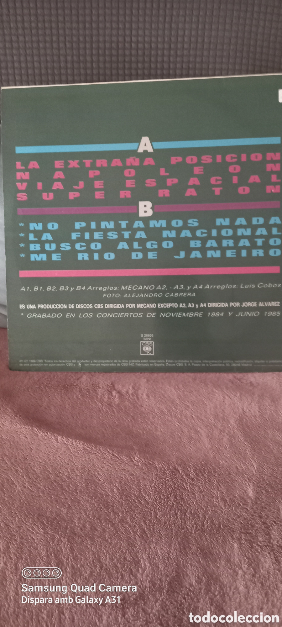 Discos de vinilo: Disco viniloLP Mecano,lo ultimo - Foto 2