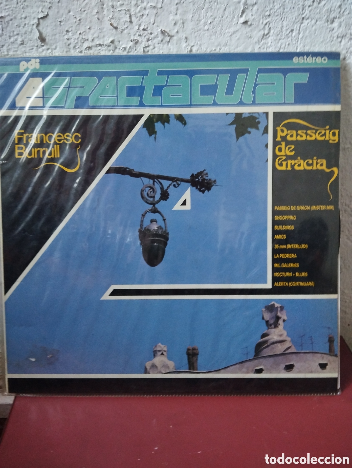 Discos de vinilo: FRANCESC BURRULL. PASEIG DE GRACIA - Foto 1