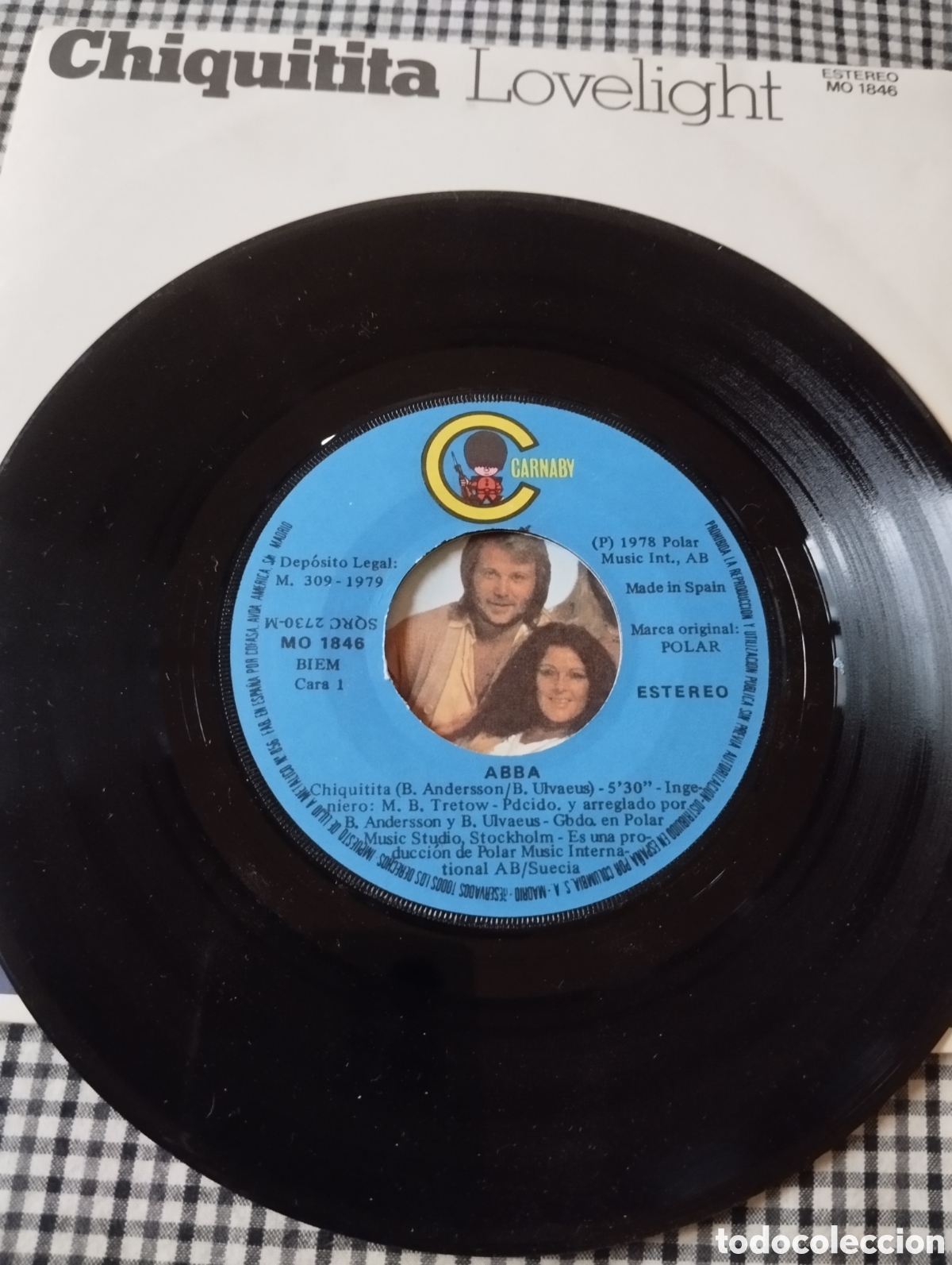 Discos de vinilo: Abba - Chiquita - single - Foto 3