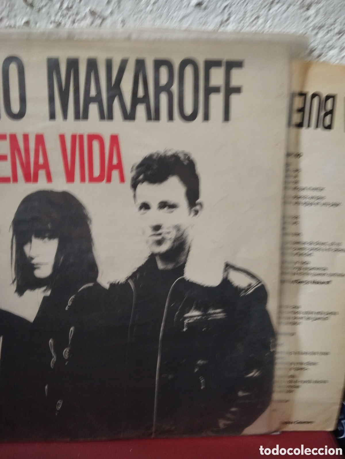 Discos de vinilo: SERGIO MAKAROFF. LA BUENA VIDA - Foto 3