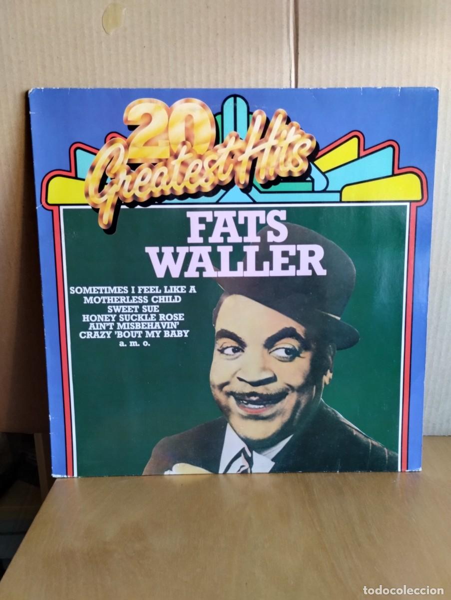 Discos de vinilo: FATS WALLER ----- 20 GREATEST HITS - Foto 1