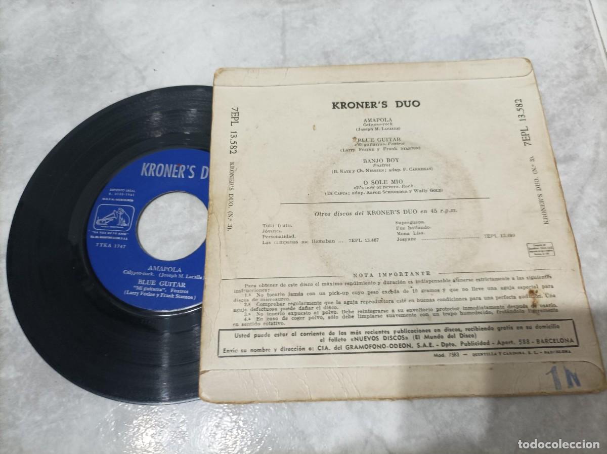 Discos de vinilo: Kroners Duo ep espa&ntilde;ol - Foto 2