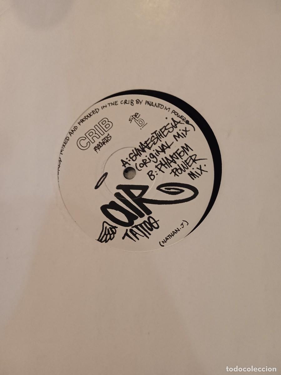 Discos de vinilo: AIR TATTOO- SYNAESTHESIA. MAXISINGLE. - Foto 2