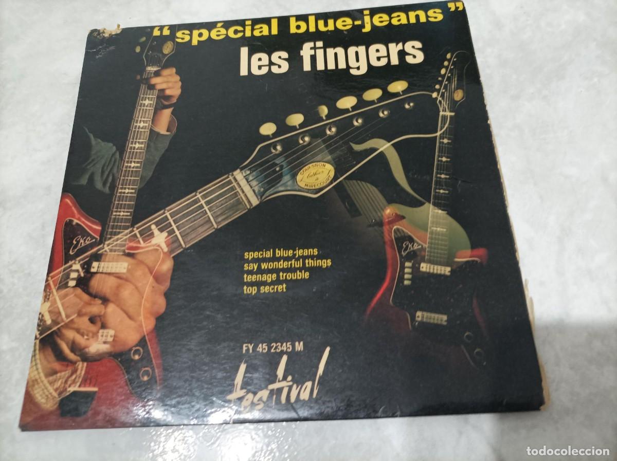 Discos de vinilo: Les fingers special blue-jeans - Foto 1
